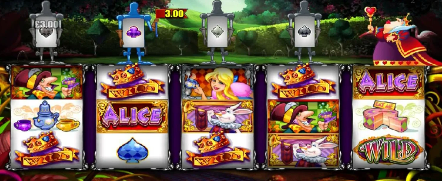 Dive Into Wonderland with Alice and the Mad Tea Party at Casino Click Online 2